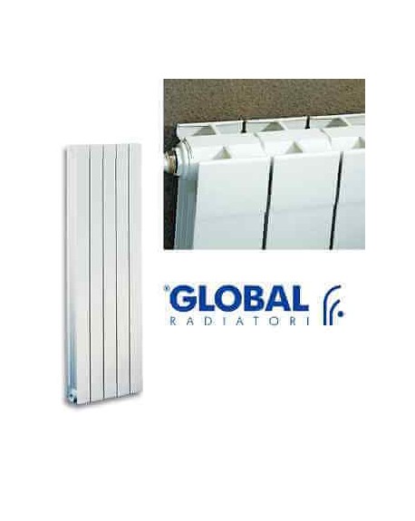 Termosifone Radiatore da 2 a 9 elementi Oscar 1600 Global bianco RAL9010