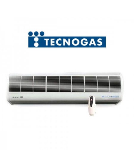 Tecnogas Barriera d'aria Tecnobreeze Natural Wind 120 cm a parete Art. 14202