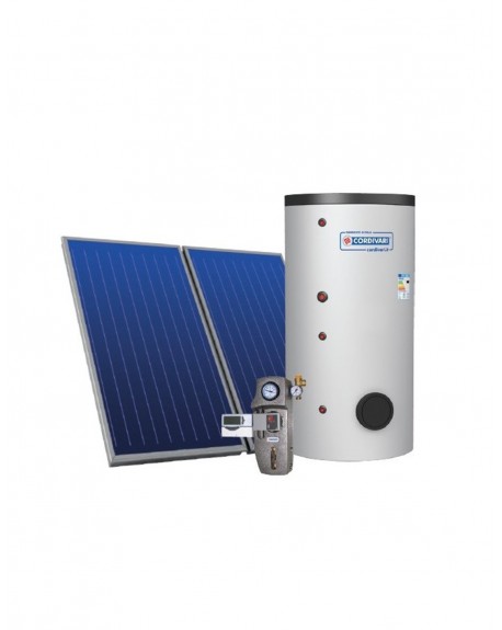 PANNELLO SOLARE CIRCOLAZIONE FORZATA ECOBASIC 200 LITRI TP