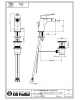 Frattini Monocomando Rubinetto Per Bidet Bagno Con Scarico 1”1/4 Caleo Cromato