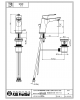 Frattini Monocomando Rubinetto Per Lavabo Bagno Con Scarico 1”1/4 Caleo Cromato