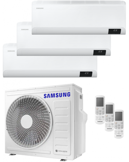 Climatizzatore Samsung Cebu Trial Split 9000+9000+12000 btu R-32  Wi-Fi A++A+ U.E. AJ068TXJ3KG 6.8 Kw