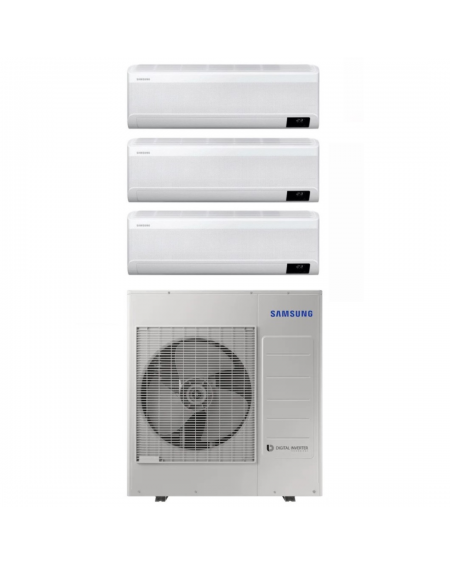 Climatizzatore Samsung Cebu Trial Split 9000+9000+9000 btu R-32 Wi-Fi A++A+ U.E. AJ080TXJ4KG 8 Kw