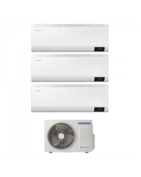 Climatizzatore Samsung Trial Split Inverter serie WINDFREE AVANT 9+9+9  R-32 Wi-Fi A+++ con AJ052TXJ3KG 5.2 Kw